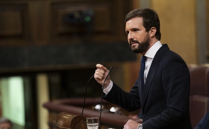 Pablo Casado impone a sus cargos agitar el miedo a ETA y EH Bildu