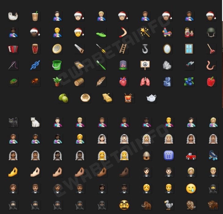 Los emojis que WhatsApp añade a su versión Beta