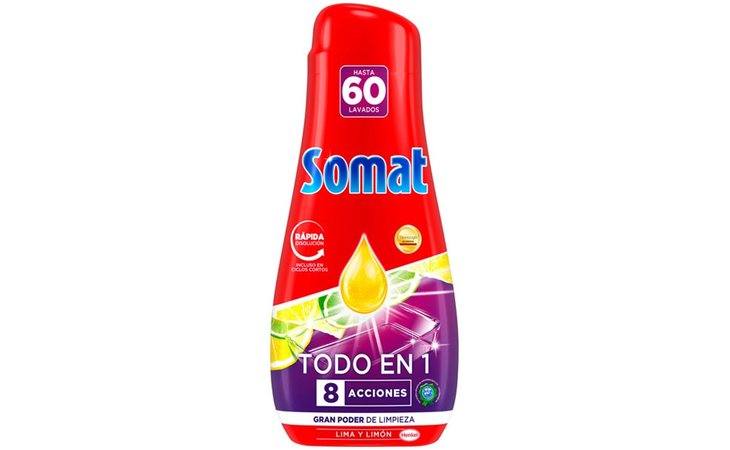 Este detergente para lavavajillas Somat es considerado de buena calidad