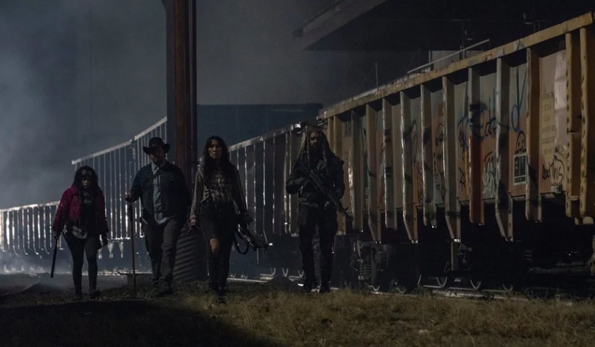 Princesa, Eugene, Yumiko y Ezekiel capturados por la Commonwealth en 'The Walking Dead'