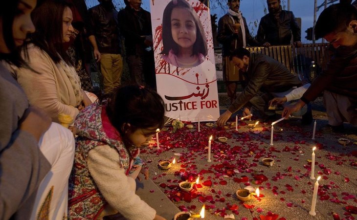 Concentración en Pakistan tras la violación y asesinato de una niña de 6 años