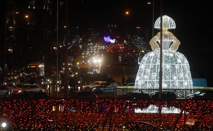 Iluminación navideña de Madrid