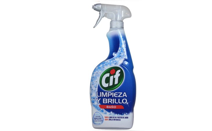 Cif limpieza y brillo para el baño tiene un precio de 2,85 euros