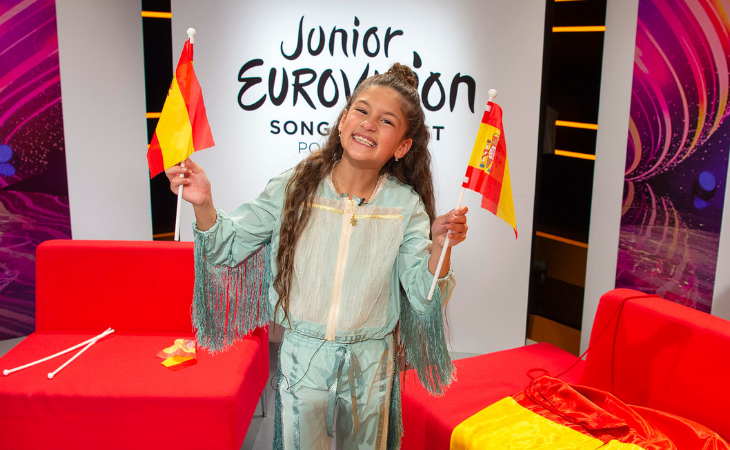 Soleá tras conocer su resultado en Eurovisión Junior