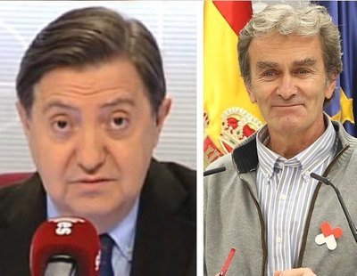 Losantos, ahora contra Fernando Simón: "Es un pobre enfermo mental y un payaso"