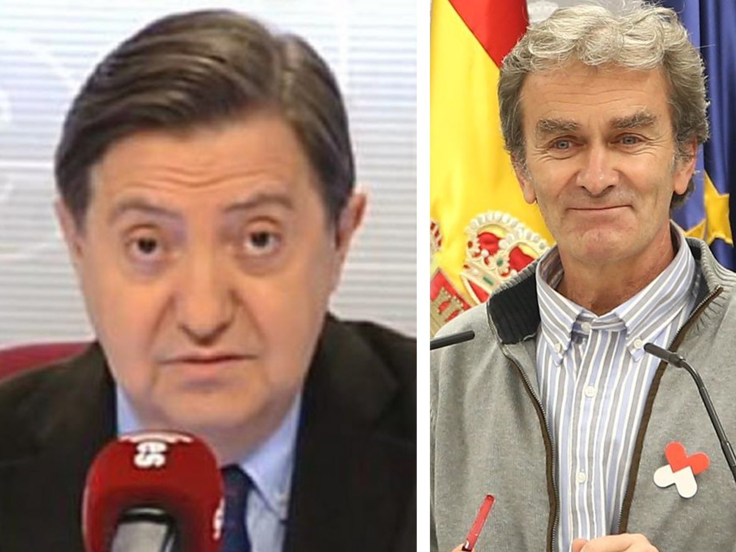 Losantos, ahora contra Fernando Simón: "Es un pobre enfermo mental y un payaso"