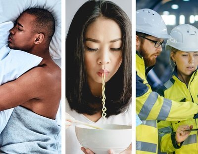 El tiempo que dedica cada país a dormir, trabajar o comer, en un revelador gráfico