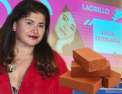 Lucía Etxebarria gana un premio por su transfobia y ella lo ter(f)giversa acusando de que le quieren tirar un ladrillo