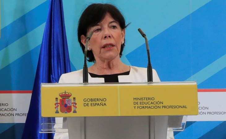 Isabel Celaá, ministra de Educación y Formación Profesional