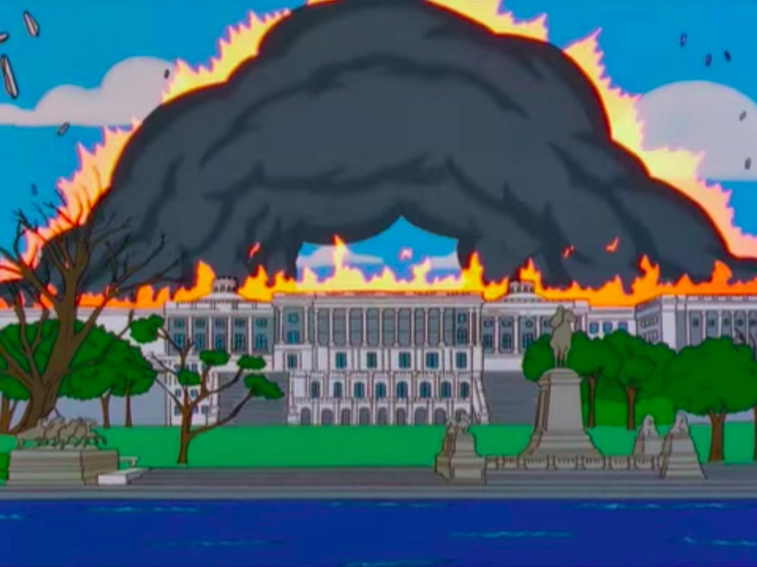 'Los Simpson' lo vuelven a hacer: también 'predijeron' el ataque al Capitolio en 1999