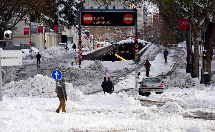 Las bajas temperaturas convertirán la nieve en hielo