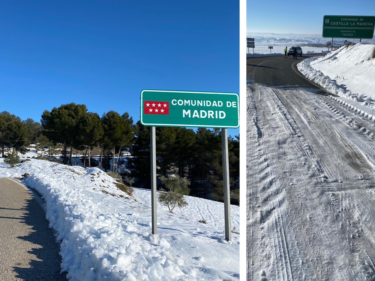 El demoledor tuit que desmonta la gestión de Ayuso en la nevada que ha bloqueado Madrid