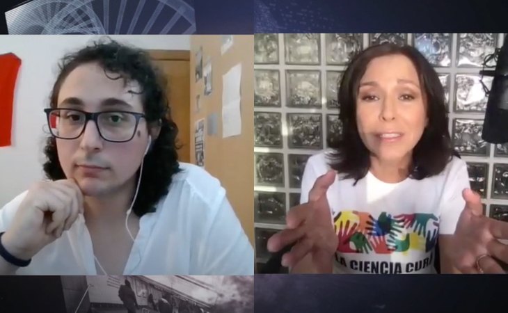 La autora y activista trans Rosa María García, en su entrevista con Isabel Gemio en la que analizaron la futura Ley Trans