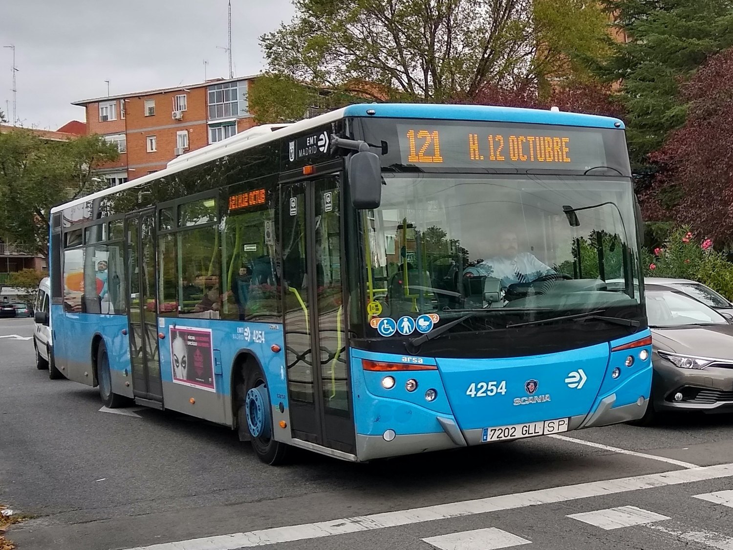 Todos los autobuses de la EMT de Madrid serán gratuitos durante los próximos días