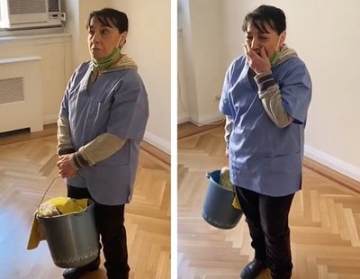 El increíble gesto de una comunidad de vecinos con la mujer de la limpieza tras perder su empleo