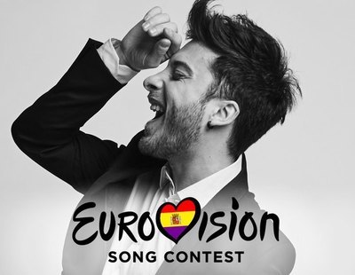 Revuelo en redes: Eurovisión presenta a Blas Cantó con los colores de la bandera de la República