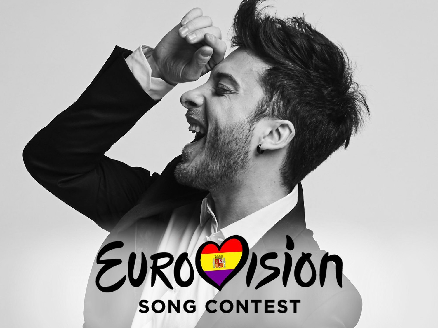 Revuelo en redes: Eurovisión presenta a Blas Cantó con los colores de la bandera de la República