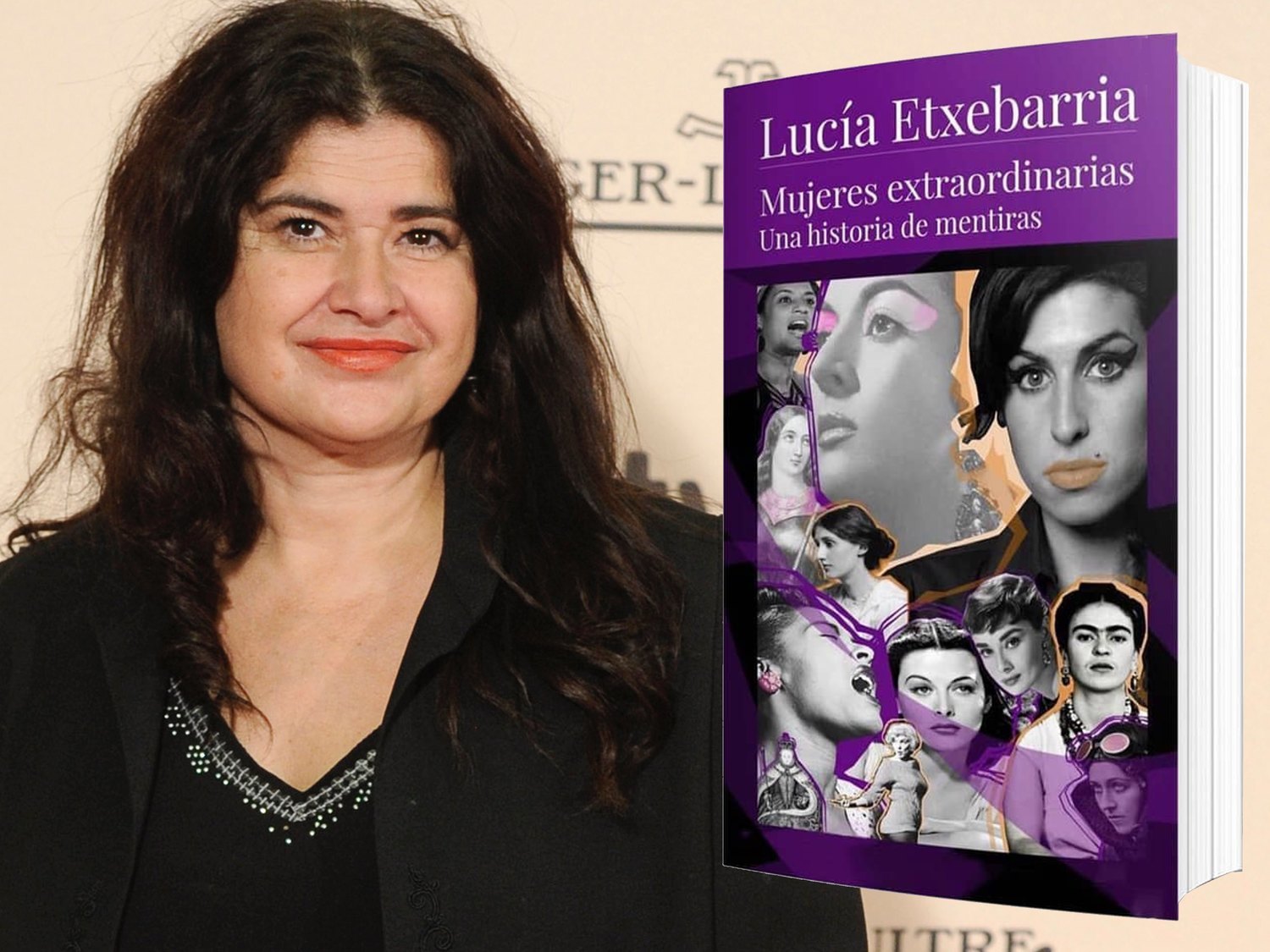 Denuncian a Lucía Etxebarria ante la Fiscalía de Madrid por presunto plagio de su libro 'Mujeres extraordinarias'