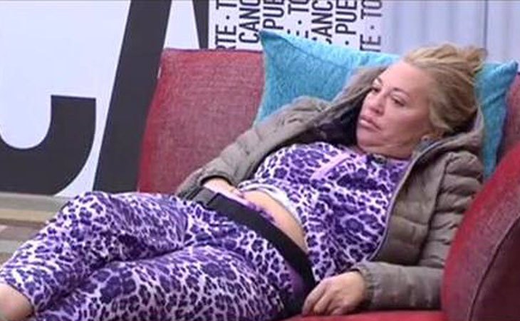 Belén Esteban en pijama en la casa de 'GH VIP'