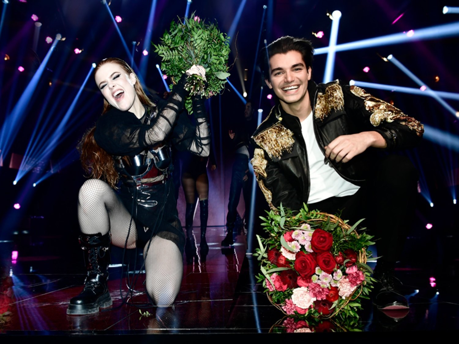 Dotter y Anton Ewald cumplen y avanzan directos a la final del Melodifestivalen 2021