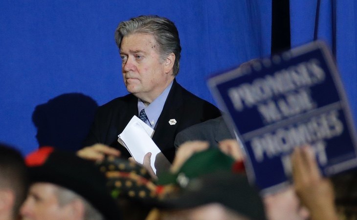 Steve Bannon fue uno de los últimos indultados por Donald Trump antes de abandonar la Casa Blanca