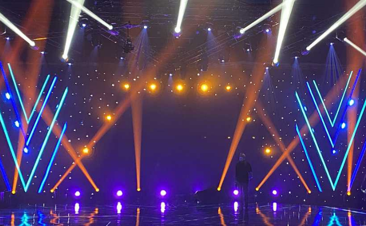 Así luce el plató de 'Destino Eurovisión'