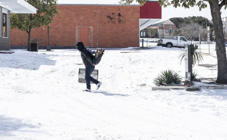 La situación en Texas ha sido de bloqueo absoluto