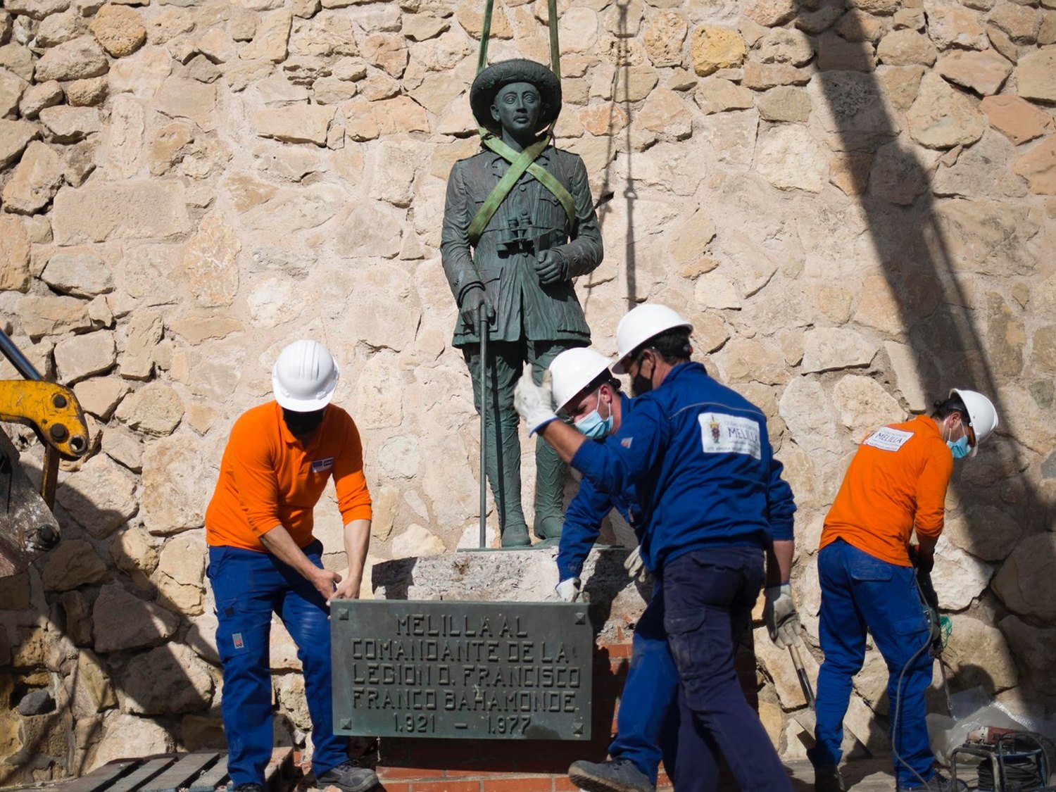 La estatua de Franco en Melilla no era la última: queda otra más del dictador en España