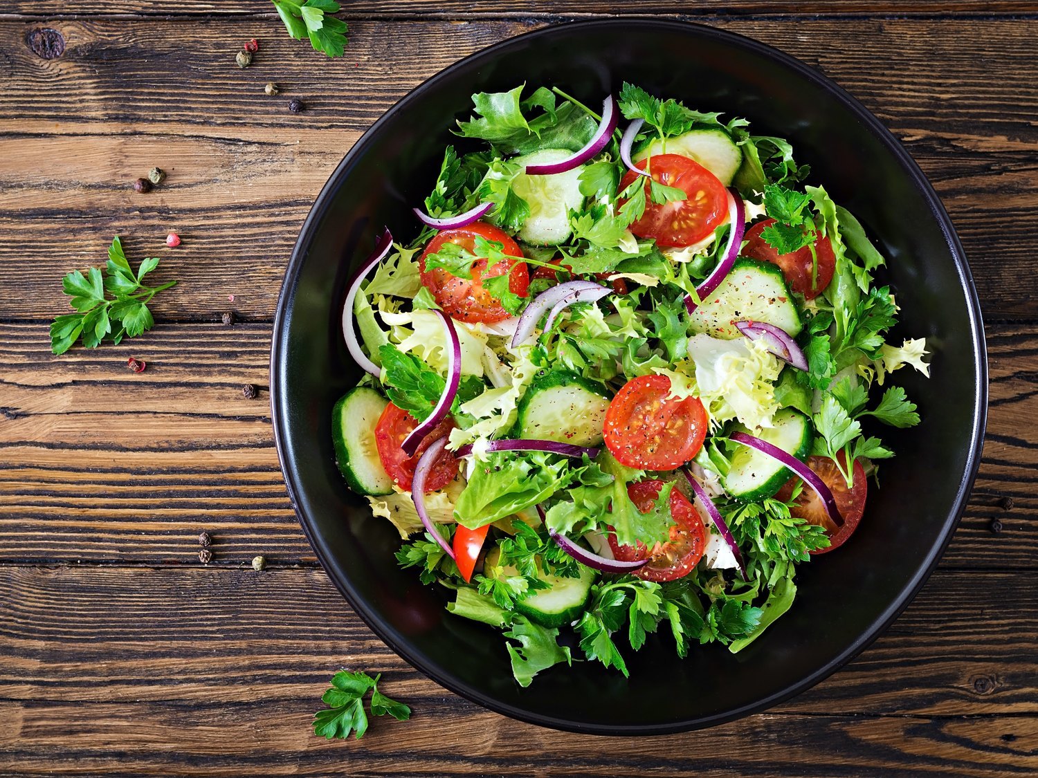 Esto es lo que sucede a tu organismo por comer una ensalada todos los días