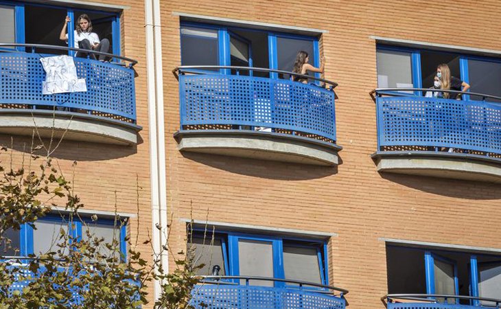 No es la primera vez que una fiesta ilegal deja confinados a los residentes de un colegio mayor