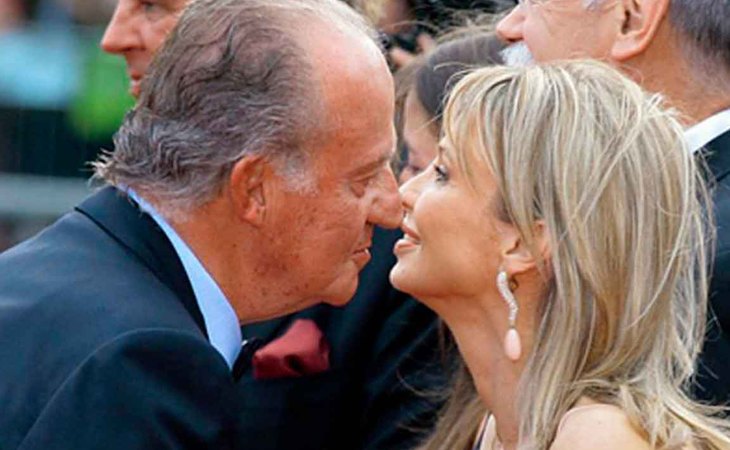 Juan Carlos I y Corinna Larsen utilizaron algunos de estos vuelos privados