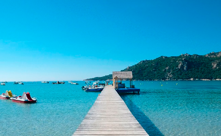 El famoso muelle de Santa Giulia