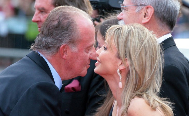 El emérito rey Juan Carlos y Corina Larsen fueron amantes durante varios años