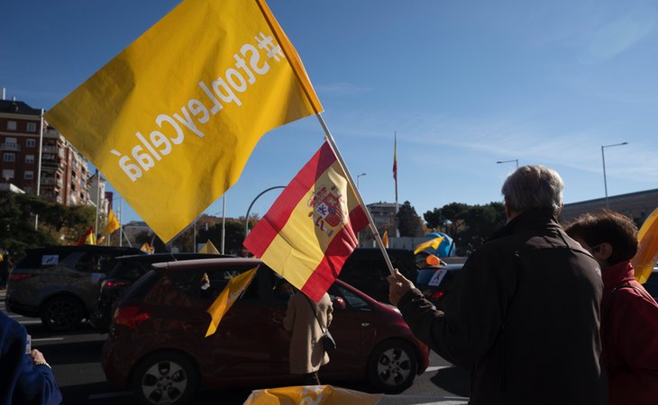 Se convocaron manifestaciones en contra de la Ley Celaá