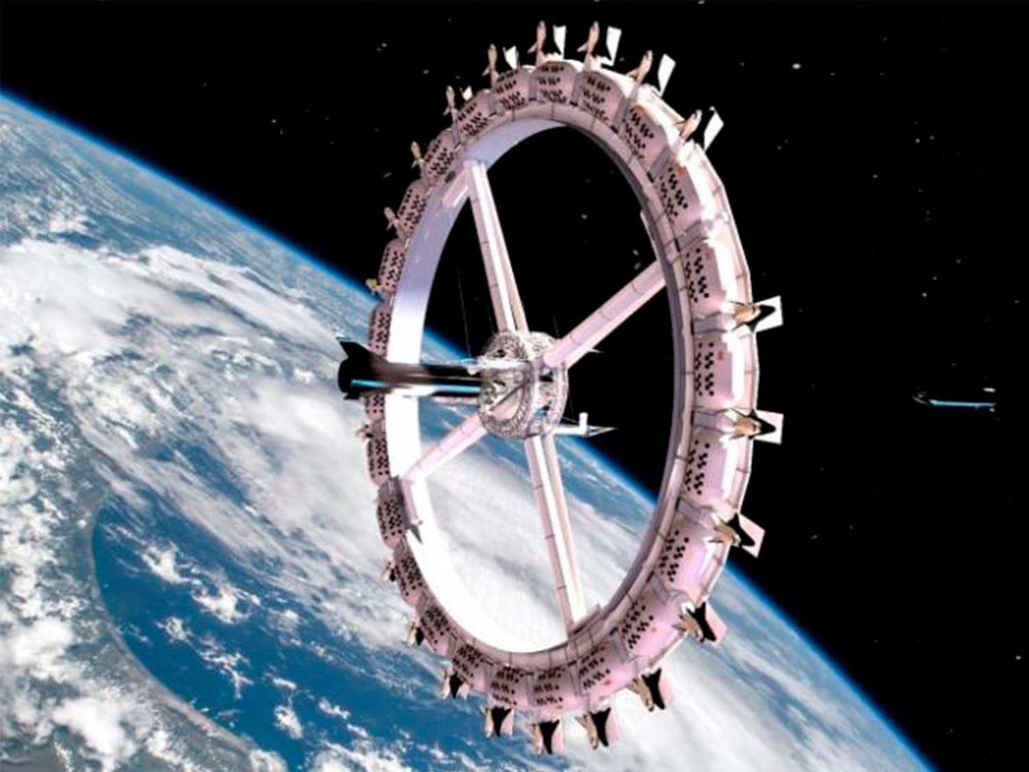 Así es el primer hotel espacial que se inaugurará en 2027