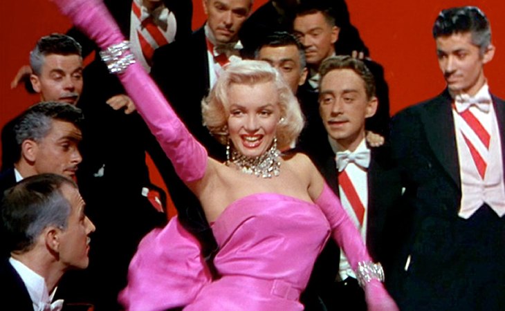 Marilyn Monroe en 'Los caballeros las prefieren rubias' (1953)