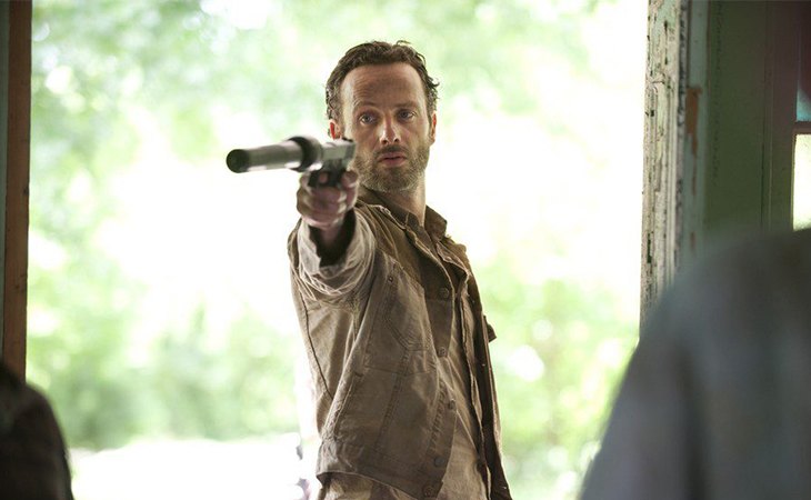 Andrew Lincoln es Rick Grimes en la adaptación televisiva de 'The Walking Dead'