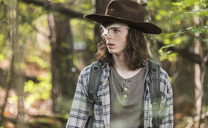 Chandler Riggs es Carl Grimes en la adaptación televisiva de 'The Walking Dead'