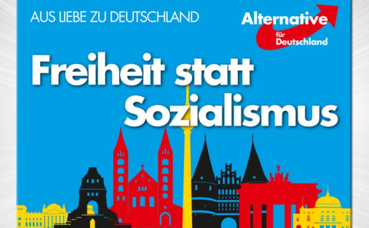 Lema del partido neonazi AfD