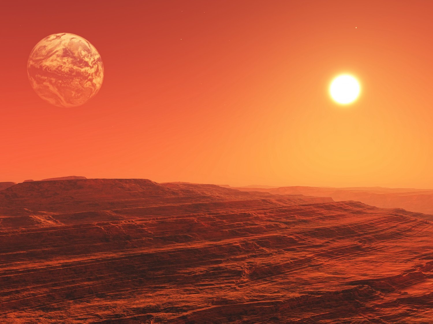 La teoría conspiranoica que asegura con que los humanos venimos de Marte tras destruirlo