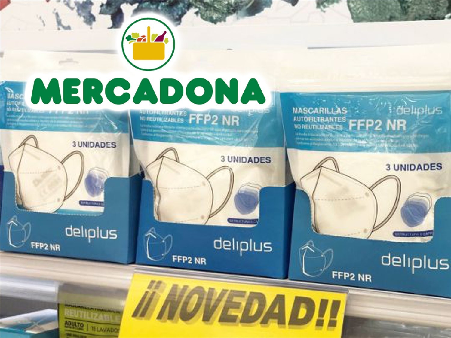 Los clientes de Mercadona estallan por la calidad de sus mascarillas FFP2: "Son una tortura china"