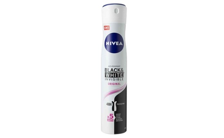 Nivea Black & White Invisible original, entre los mejores desodorantes del mercado