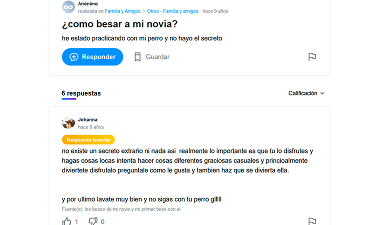 Lávate la boca antes de intentarlo con tu novia