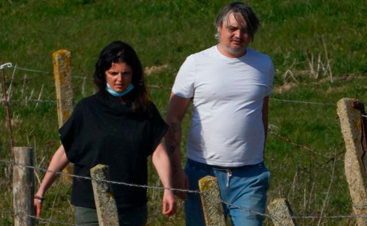 Katia y Pete disfrutando del paseo. Foto: Splash