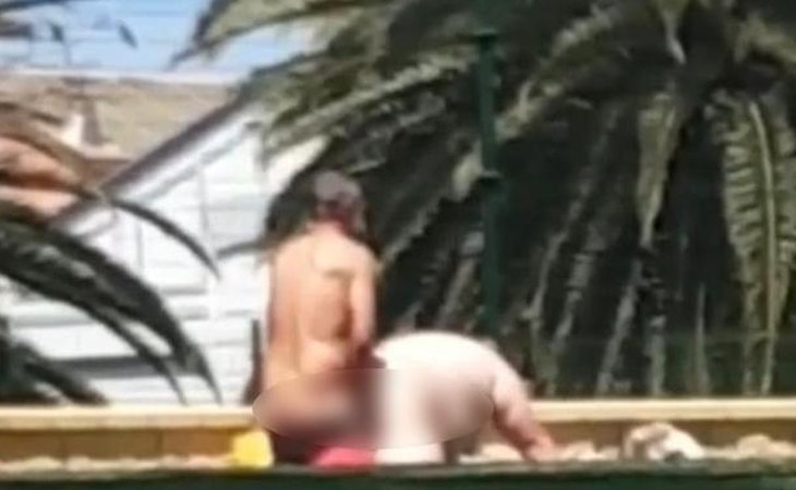 Pareja teniendo sexo en plena luz del día en Gran Canaria