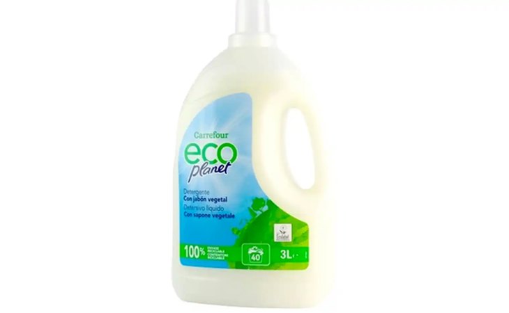 Carrefour Eco Planet Detergente con Jabón Vegeta, entre los peores detergentes del mercado