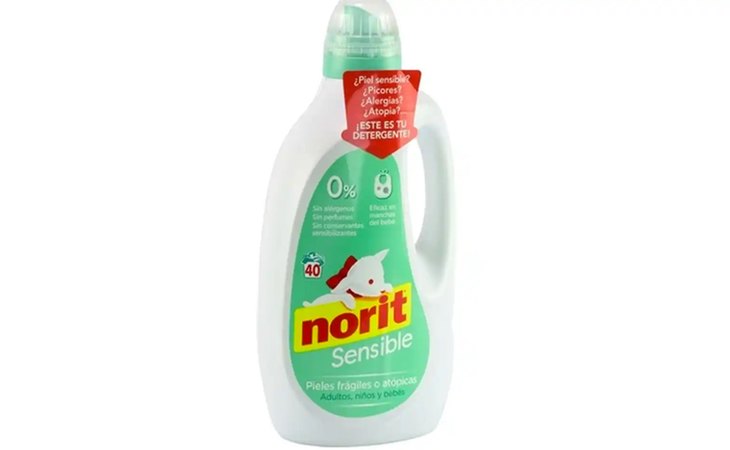 Norit Sensible 0%, entre los peores detergentes del mercado