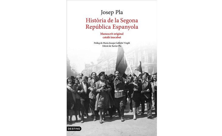 Portada de 'Història de la segona república espanyola'