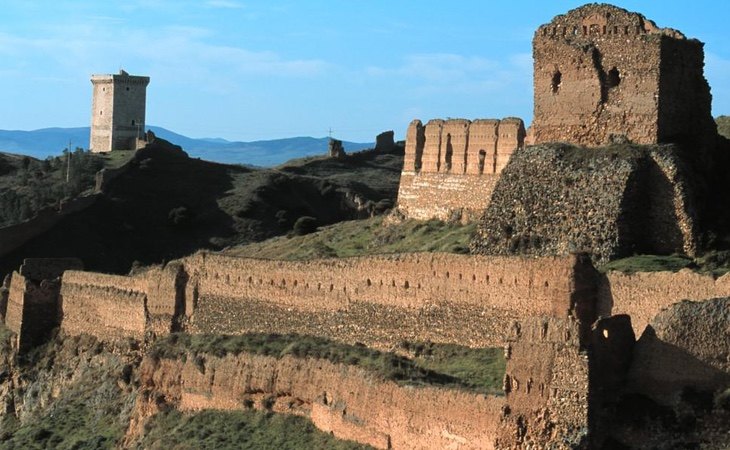 El castillo de Daroca es uno de sus atractivos