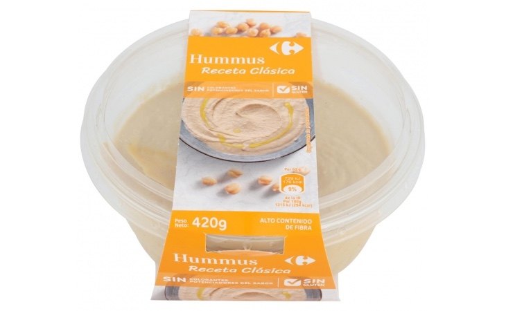 El hummus de Carrefour es el que saca mejor nota